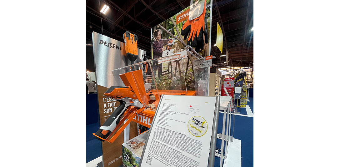 Le talent des équipes ComeBack a été récompensé par une nomination aux POPAI Awards 2021, grâce à notre PLV testeur GTA pour la marque Stihl.