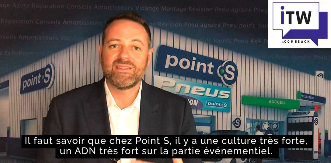 Interview de Joël Arandel de chez Point S pour l'agence ComeBack.